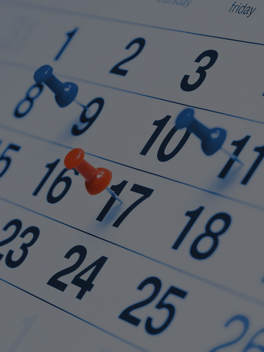 ANHO calendar