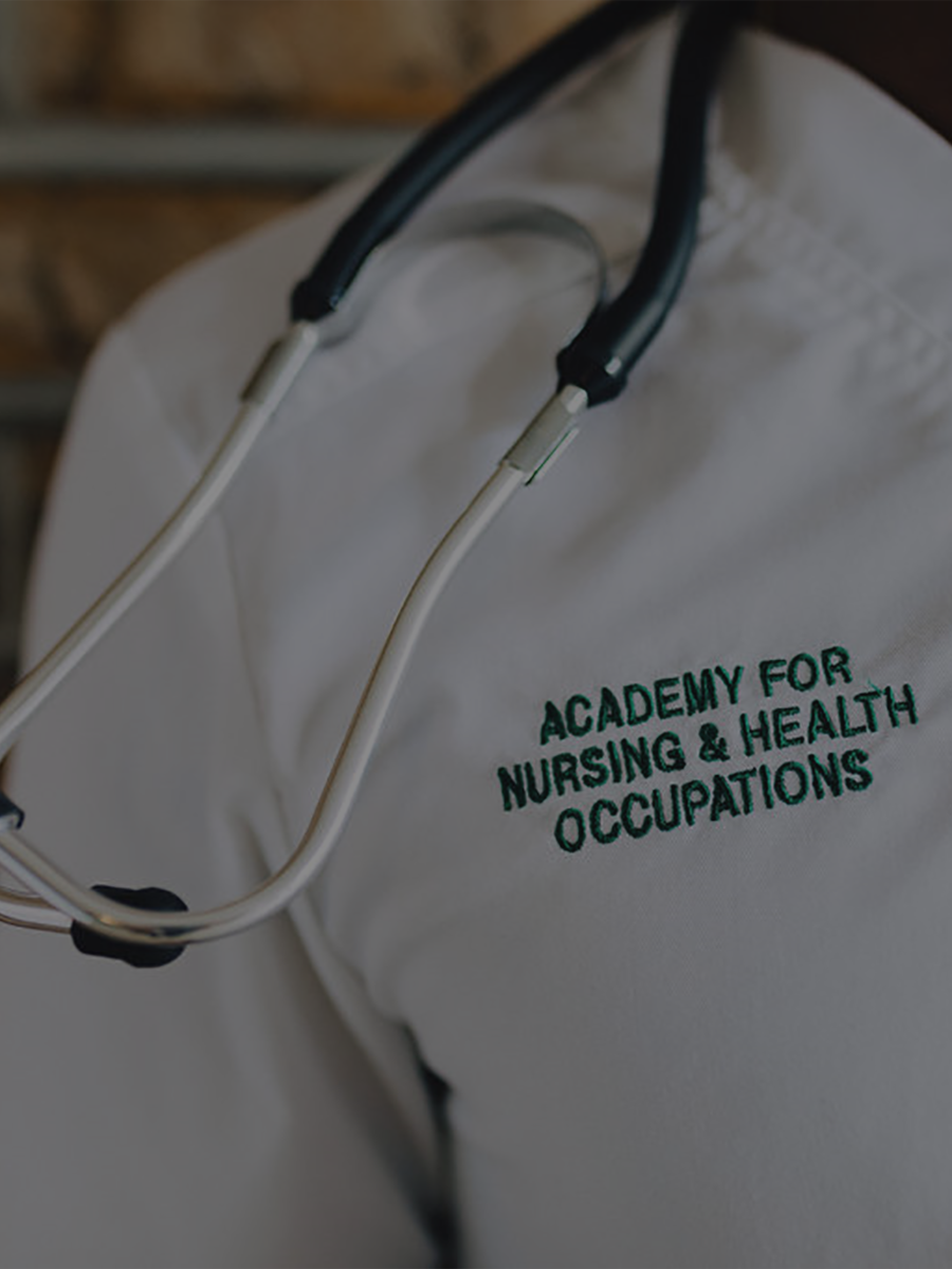 ANHO embroidered nursing uniform